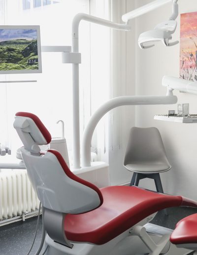 Blick in Behandlungszimmer