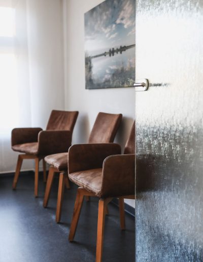 Blick in den Warteraum